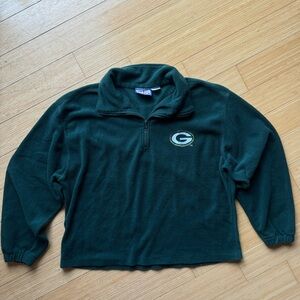 Green Bay fleece quarter zip